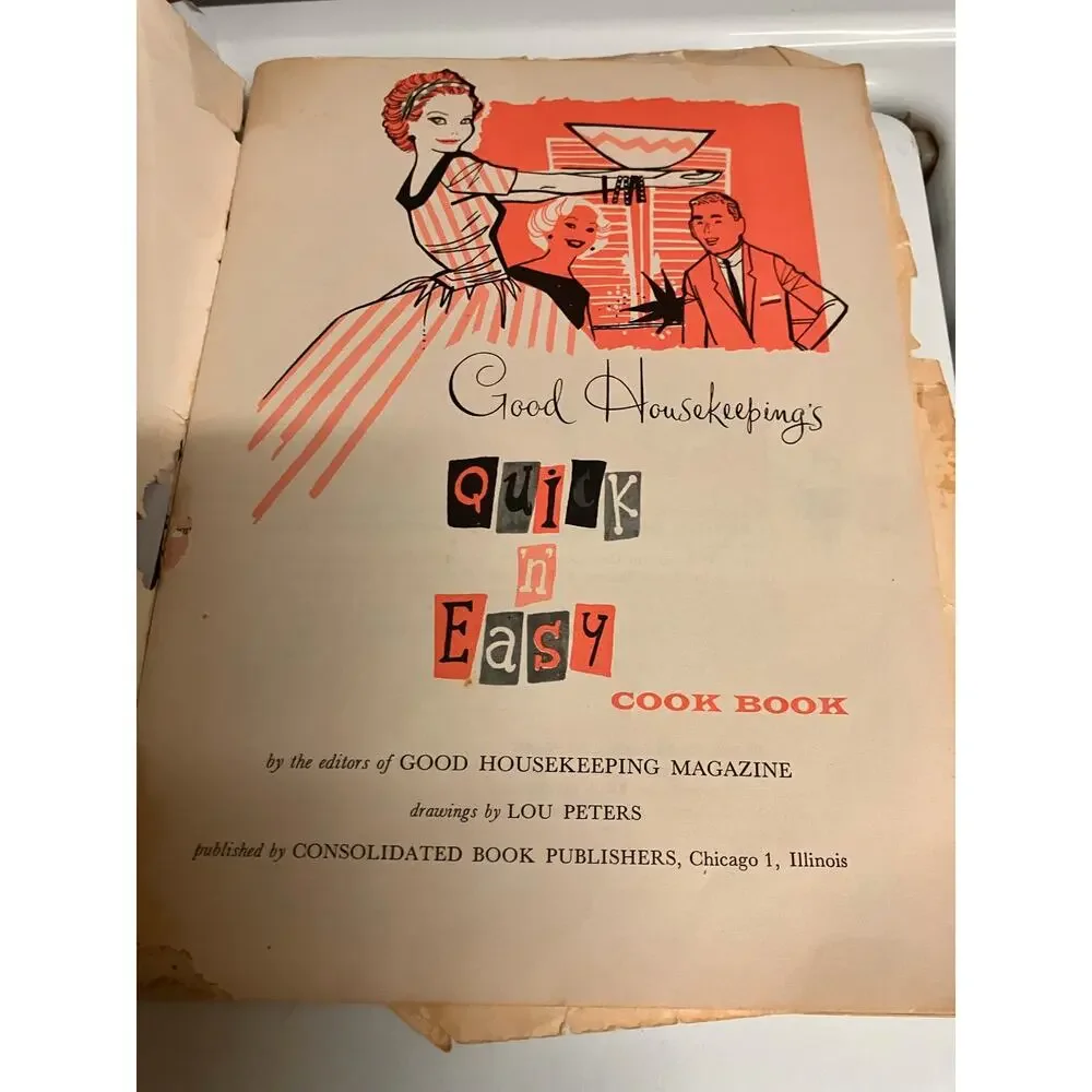 N/A cookbooks vintage